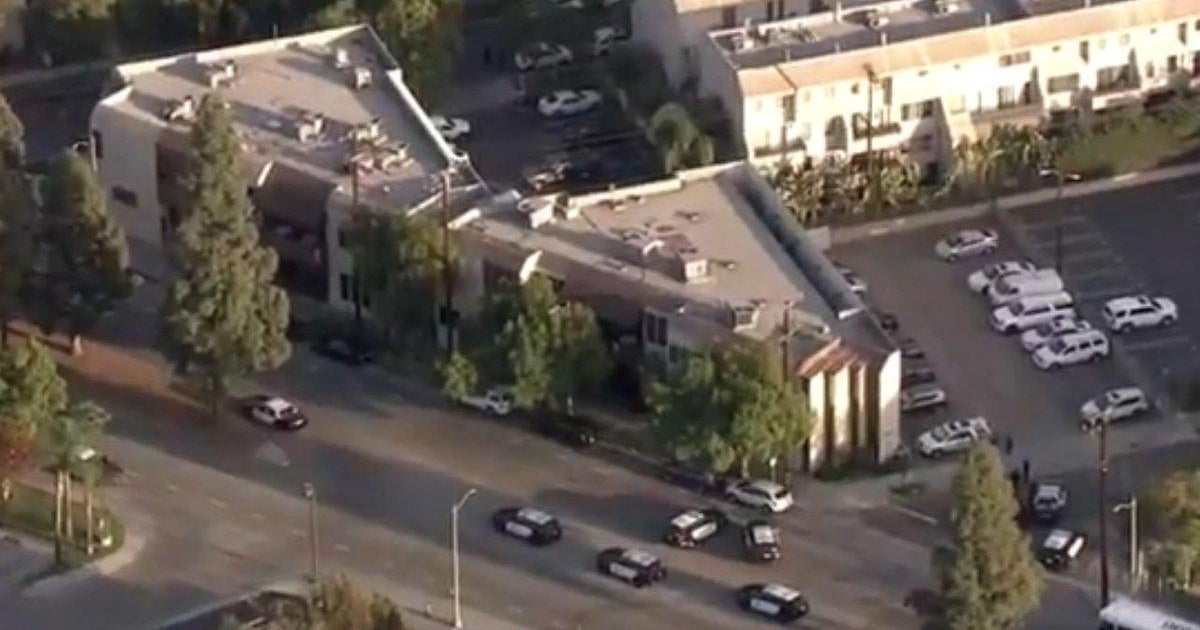 Two dead, including shooter, in "workplace shooting" outside Long Beach