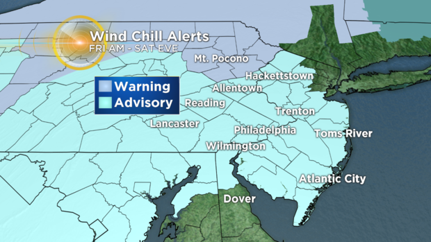 Watches and Warnings Wind Chill 