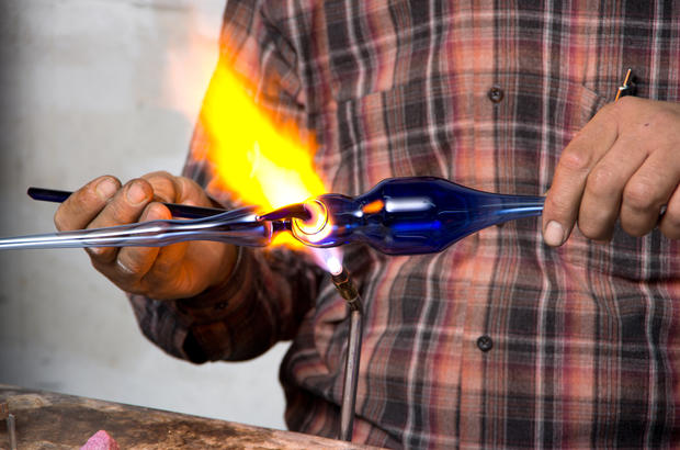 glass blowing 