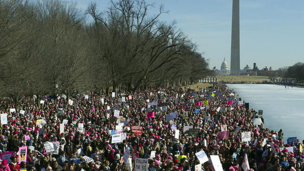 2nd annual Women's Marches held across U.S. 