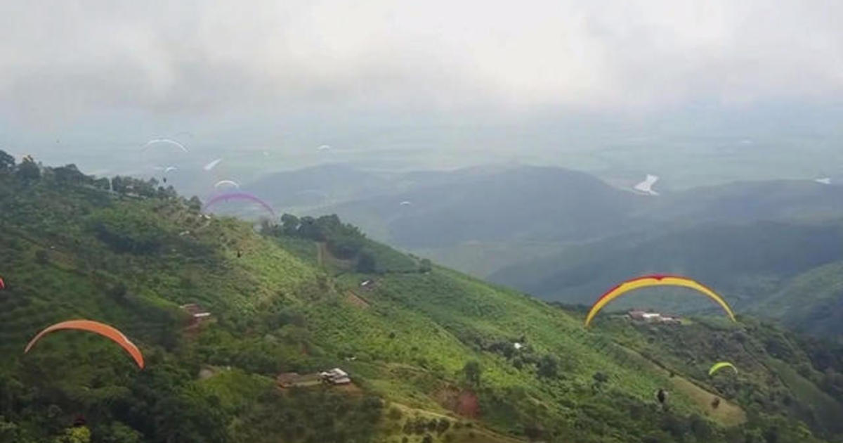 Witness the wonder that is the Paragliding World Cup CBS News