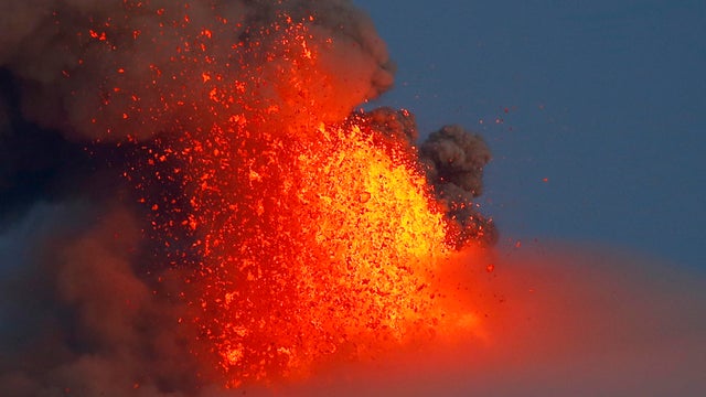 APTOPIX Philippines Volcano 