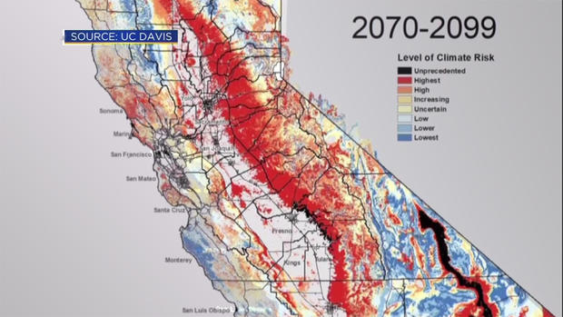 Vegetation Risk from Global Warming in California (UC Davis) 