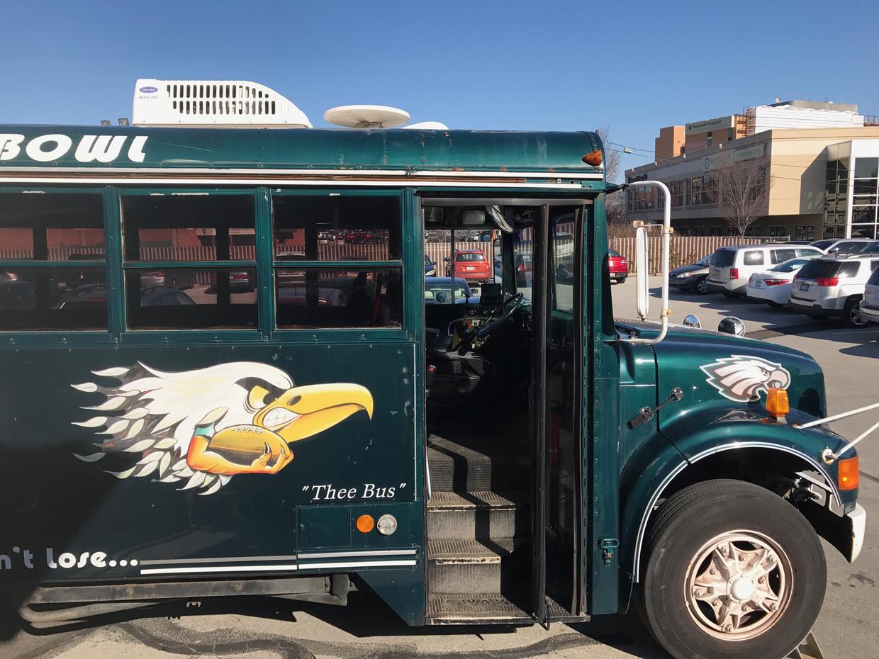 bus trips to eagles games