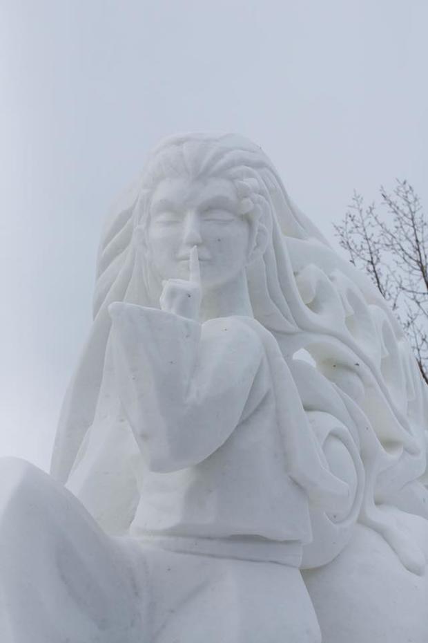mongolia snow sculpture breckenridge 