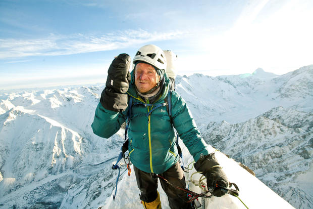 Polish climber Tomasz Mackiewicz during his trip on Nanga Parbat mountain in Pakistan 