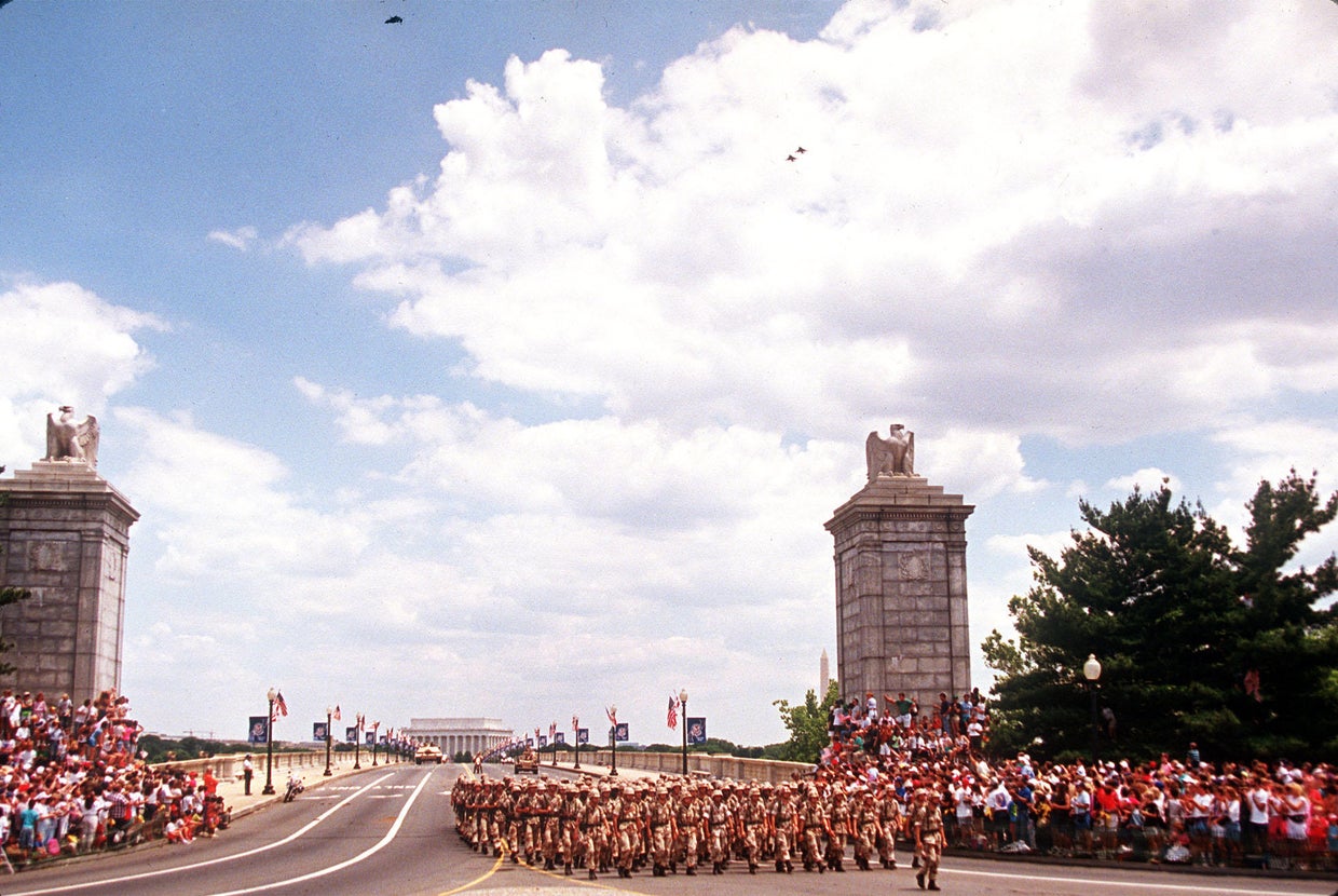 How CBS News reported the last national military parade in 1991 - CBS News