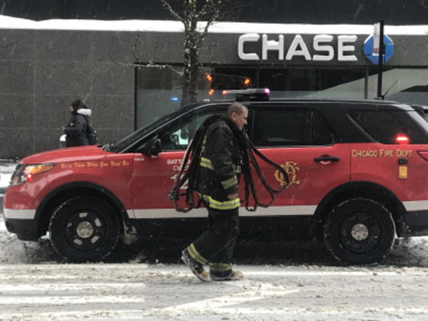 Car Catches Fire At John Hancock Center Parking Garage 