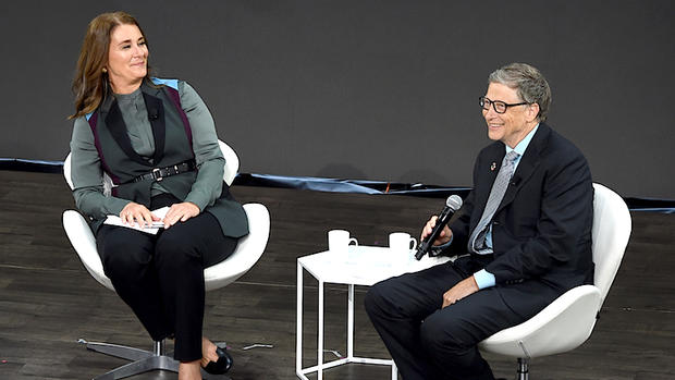 Melinda and Bill Gates 