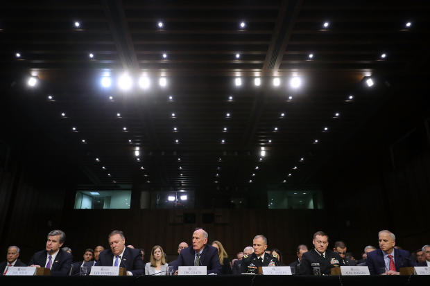 Intelligence Chiefs Testify To Senate Committee On World Wide Threats 