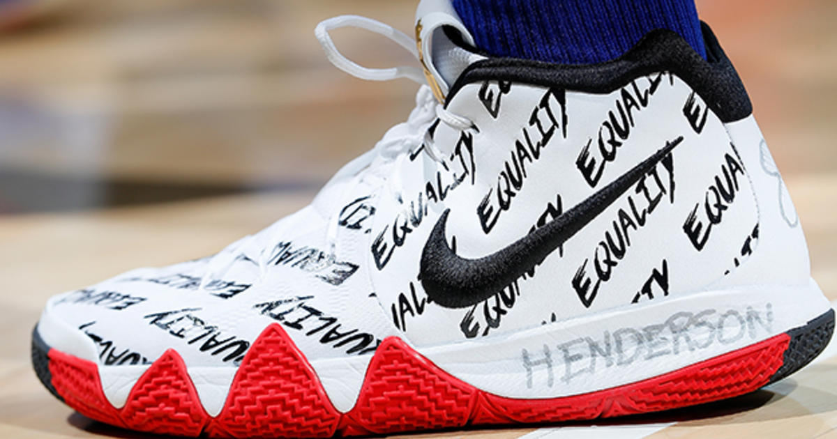 Players Take Steps Toward Equality In Edition Sneakers CBS Texas