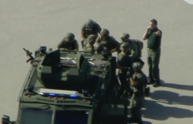 SWAT team at Florida high school shooting 