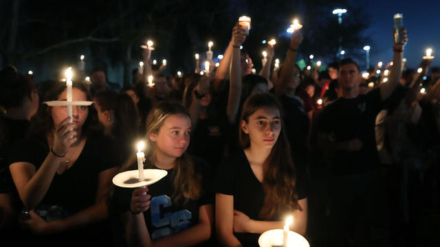 Florida Town Of Parkland In Mourning, After Shooting At Marjory Stoneman Douglas High School Kills 17 