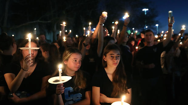 Florida School Shooting Vigil 