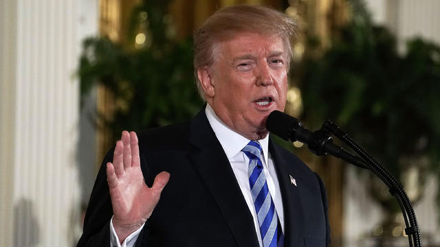 President Trump Hosts Public Safety Medal Of Valor Awards At White House 