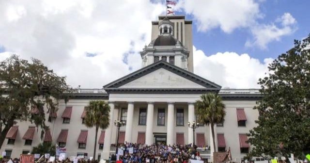Parkland students call for gun safety laws at Florida Capitol - CBS News