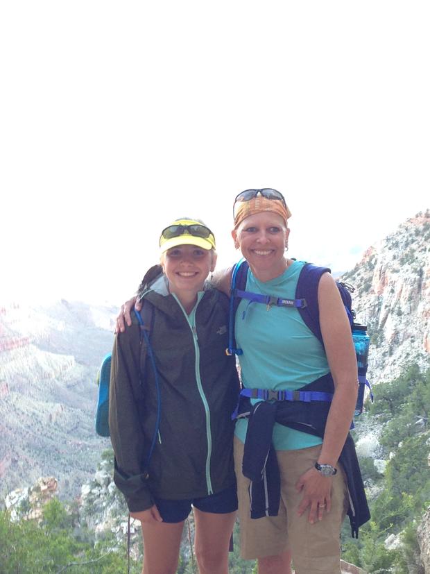 Hannah &amp; Sally Hiking the Grand Canyon 