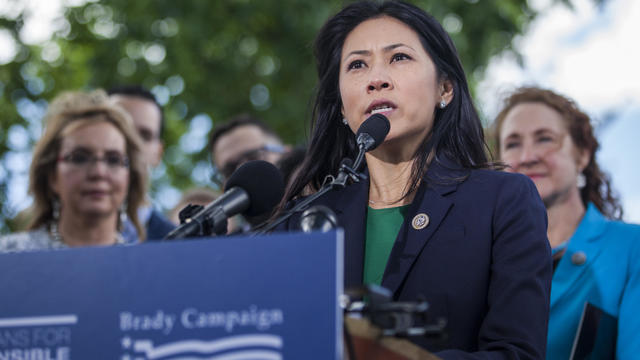 Congressional Democrats And Gun Safety Advocates Holds News Conference 