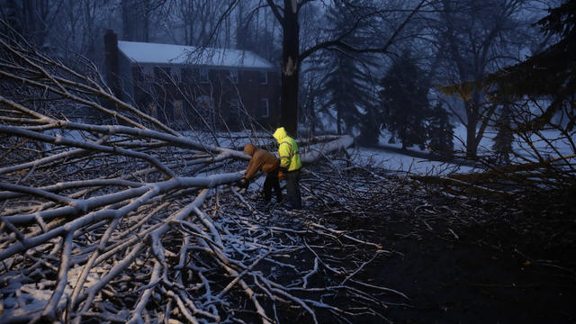 APTOPIX Northeast Storm 