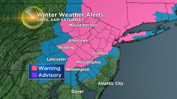 Watches and Warnings Winter Storm 