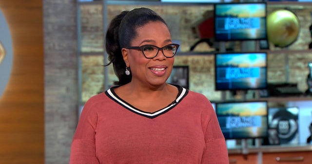 Oprah channeled Maya Angelou and Glinda the Good Witch for her "A