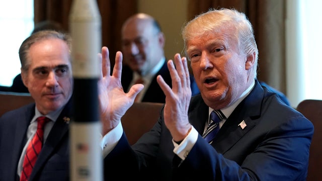 U.S. President Donald Trump holds a cabinet meeting in Washington 