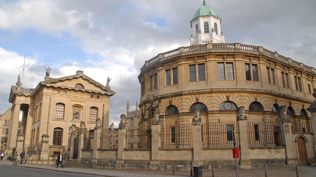 Sheldonian Theatre and Clarendon Building 