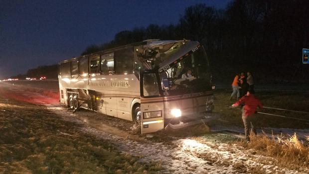 I-94 bus crash Shane Rengel 