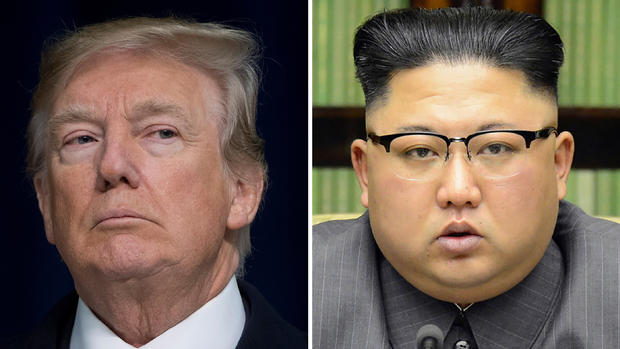 Trump, Kim Jong Un 