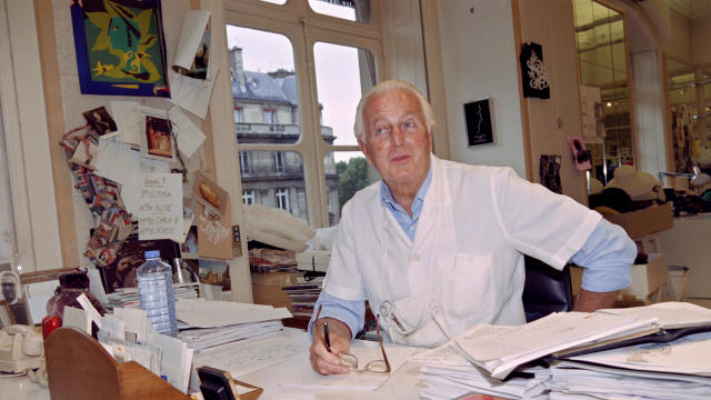 French fashion designer Hubert de Givenc 