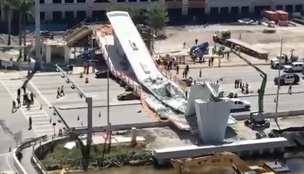 pedestrian bridge collapse -- florida international university 