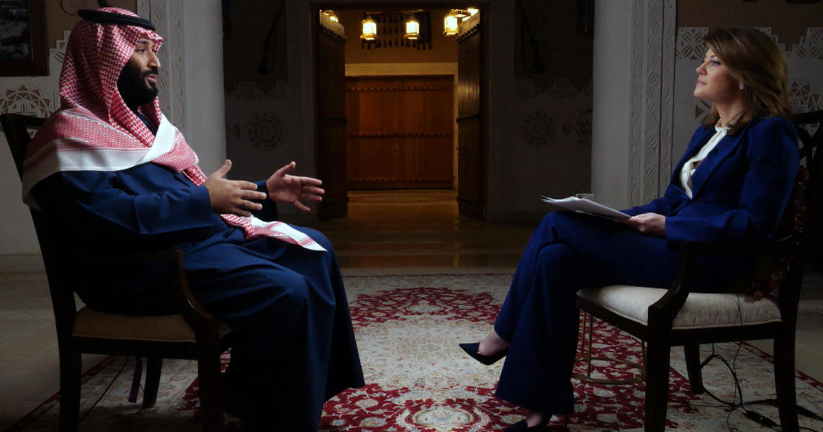 Mohammed bin Salman, Saudi crown prince 60 Minutes Interview with Norah ODonnell picture