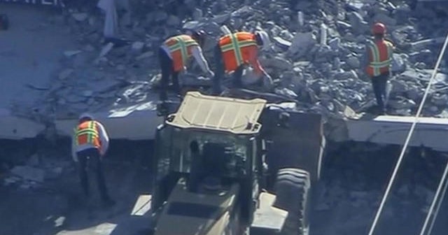 Final body recovered from rubble of collapsed Florida bridge - CBS News