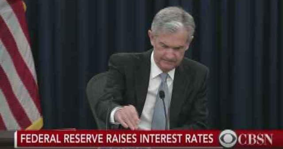 Federal Reserve Raises Interest Rates To Highest Level Since 2008 Cbs News 9620