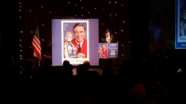 fred rogers stamp dedication 