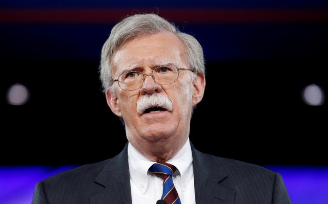 FILE PHOTO: Former U.S. Ambassador to the United Nations John Bolton speaks at the Conservative Political Action Conference (CPAC) in Oxon Hill, Maryland 