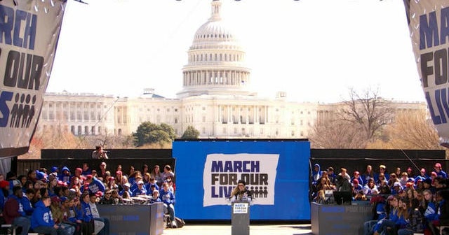 On the ground at the March for Our Lives
