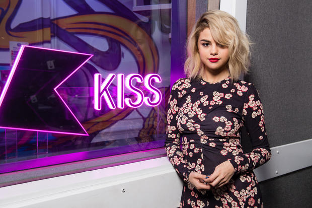 Selena Gomez Visits KISS FM 