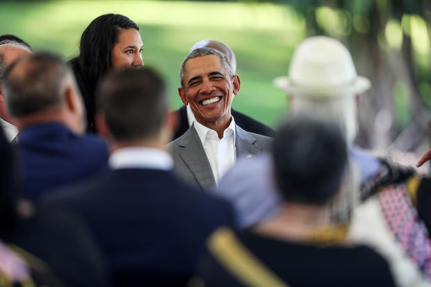 Barack Obama Visits New Zealand 