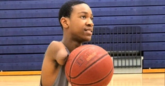 Playing basketball, and not playing victim