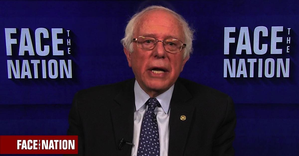 Transcript Sen Bernie Sanders On Face The Nation April 1 2018 Cbs News 