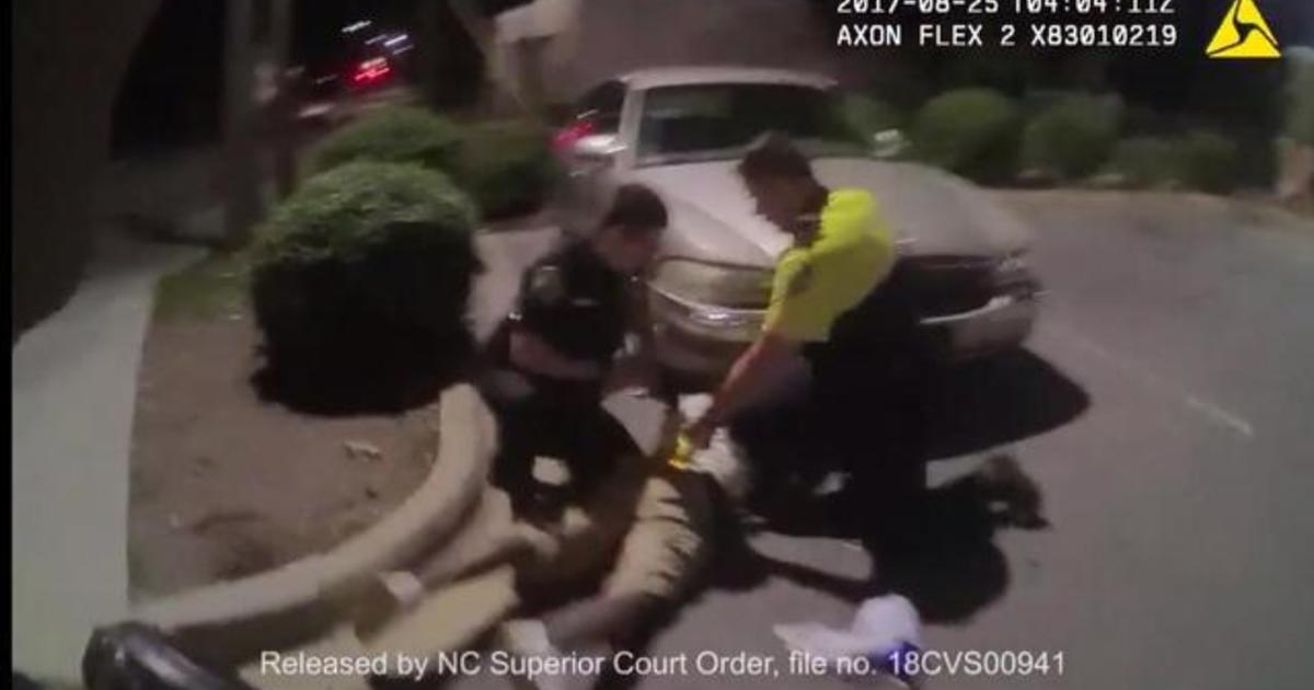 New Bodycam Footage Released In Police Beating Of Jaywalker Cbs News 