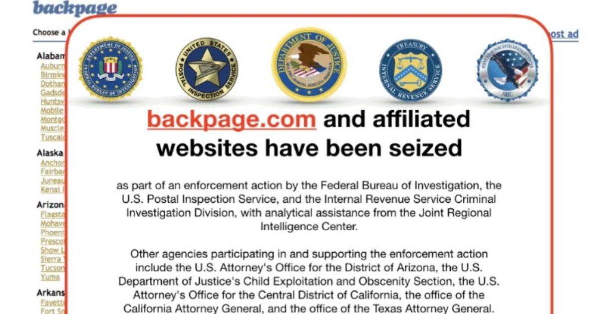 Sex Workers Warn Of Danger After Feds Shut Down Backpage Cbs San 