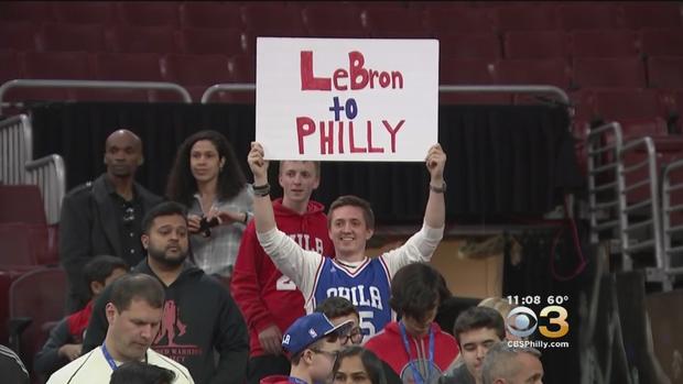 sixers lebron james philly 