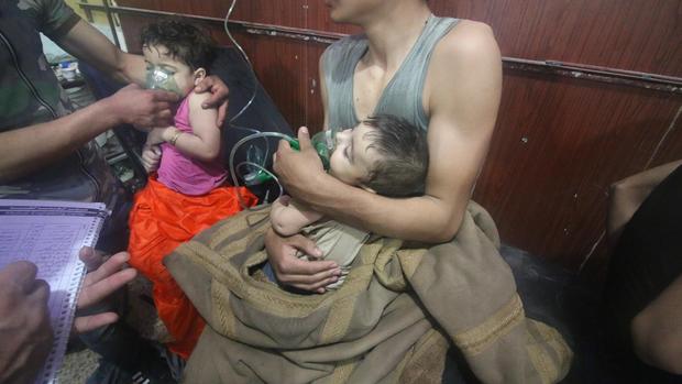 Trump slams Putin and 'Animal Assad' after suspected Syria chemical attack 