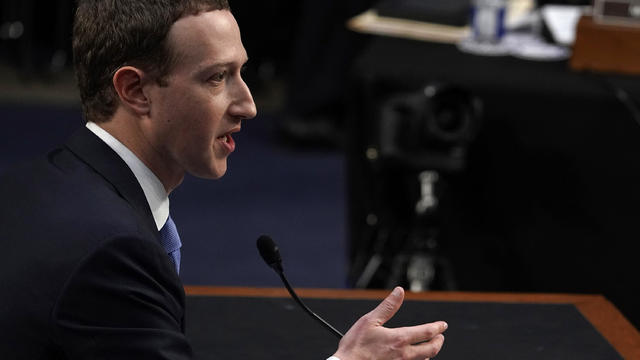 Facebook CEO Mark Zuckerberg Testifies At Joint Senate Commerce/Judiciary Hearing 