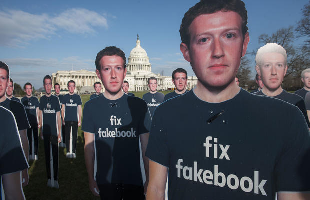 Avaaz Facebook/Zuckerberg rally on Capitol lawn 