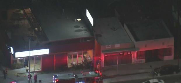 Out-Of-Control Truck Plows Through South LA Restaurant 