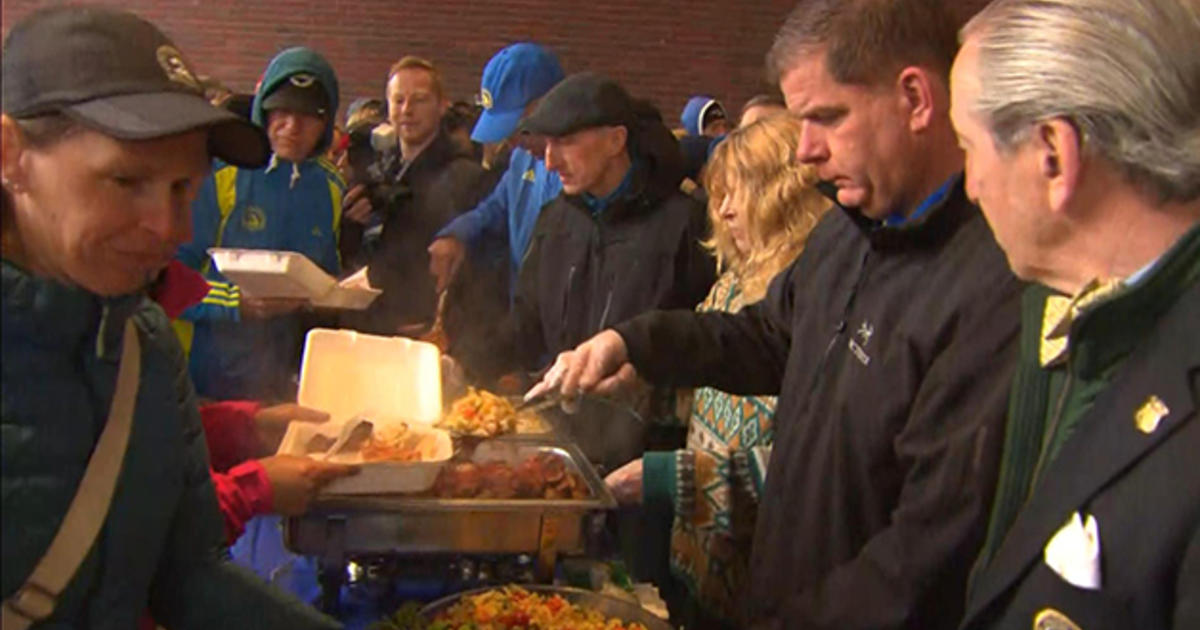 Boston Marathon Runners Fuel Up At Annual Pasta Dinner CBS Boston