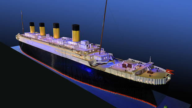 Boy with autism builds world's largest Lego Titanic replica 